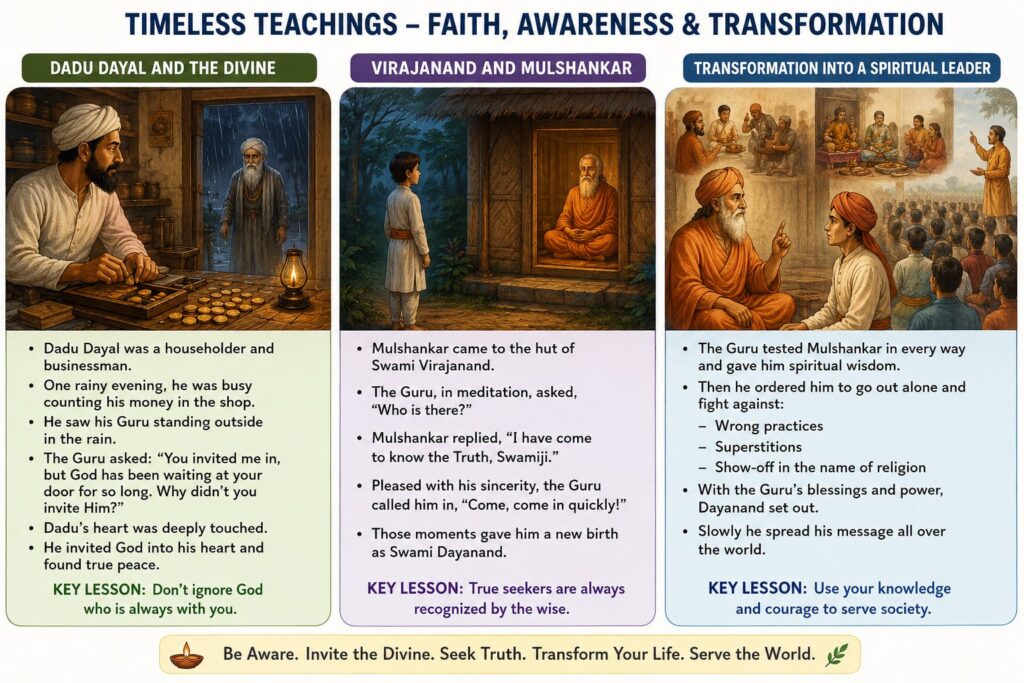 When the Divine Knocks, Will You Open the Door?