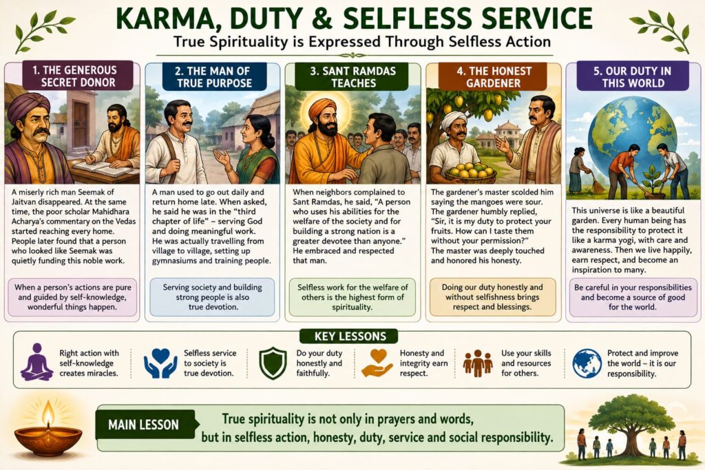 Karma, Duty and Selfless Service