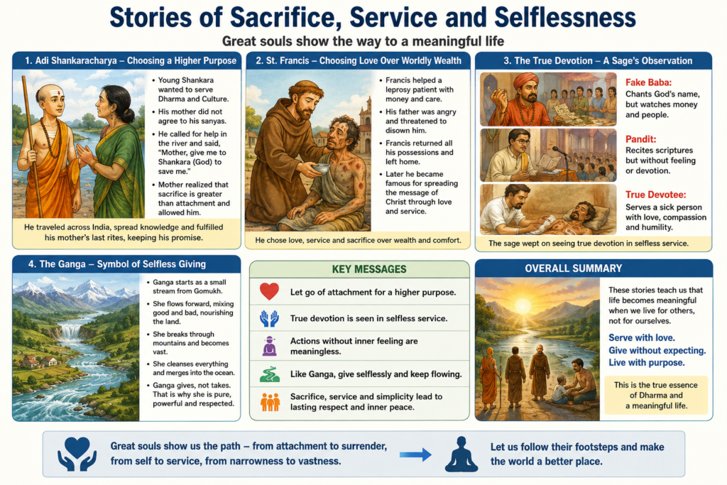 Service and Selflessness