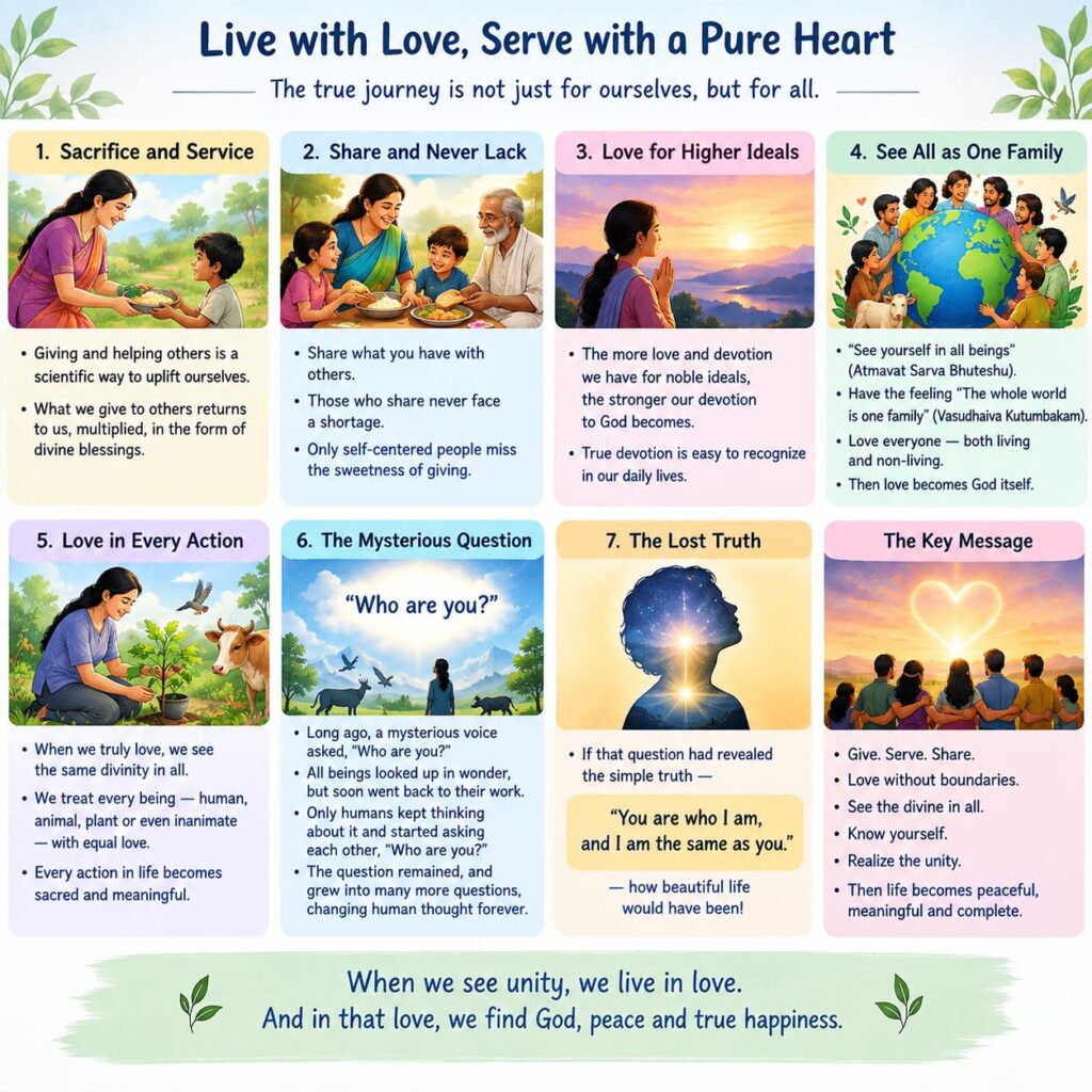 Live with Love, Serve with a Pure Heart
