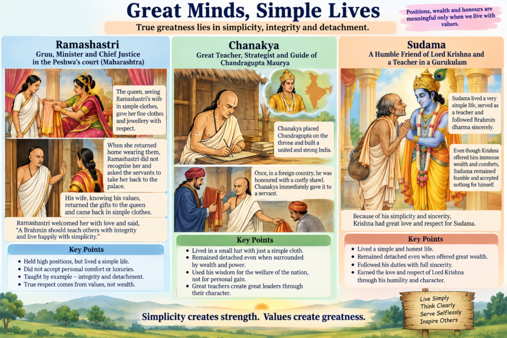 The Power of Simplicity, Integrity and Detachment