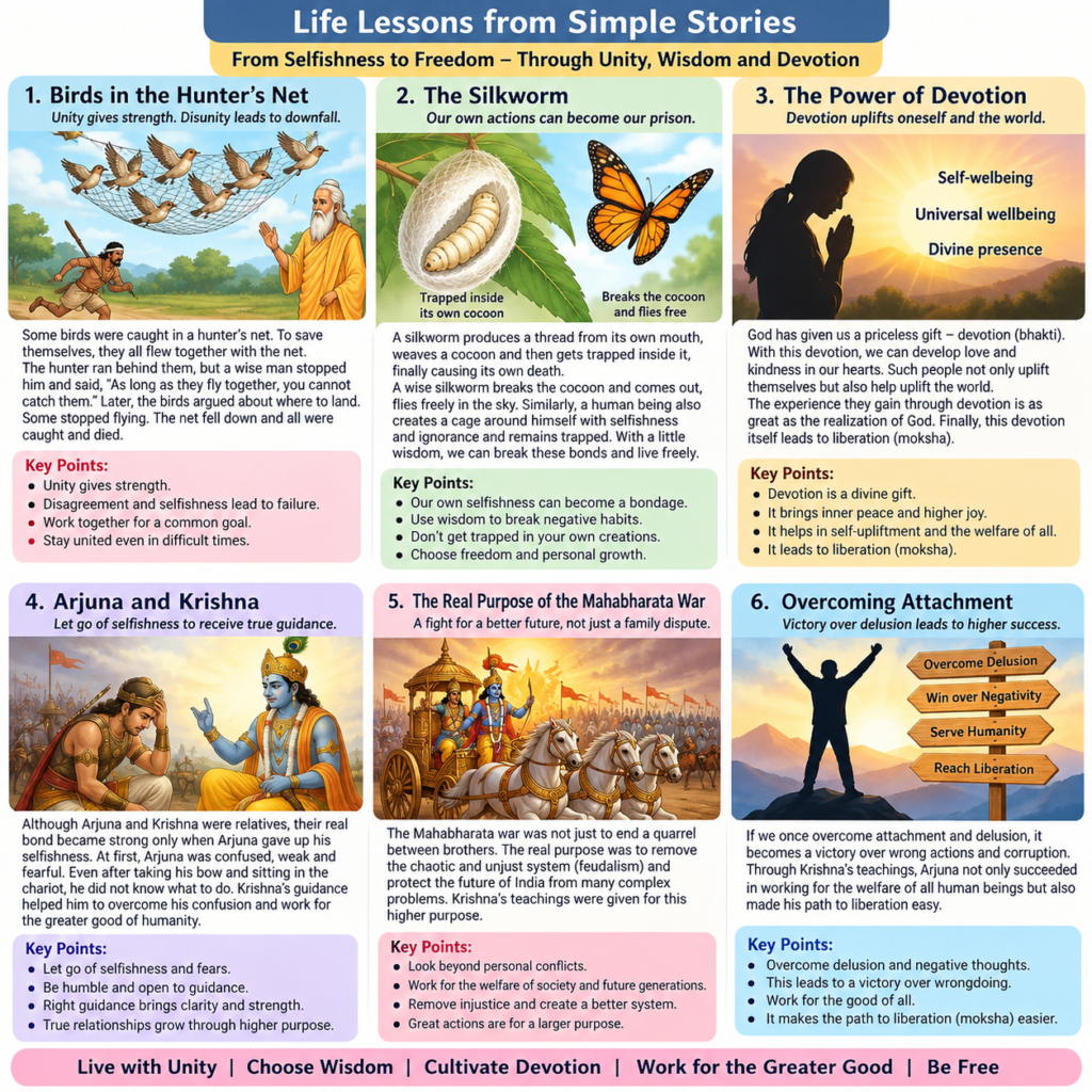 From Selfishness to Selflessness: The Path to Freedom.